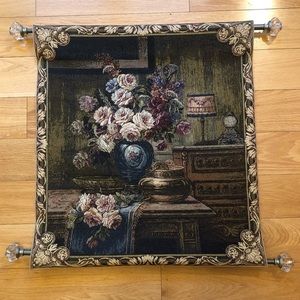 Wall Tapestry including rods